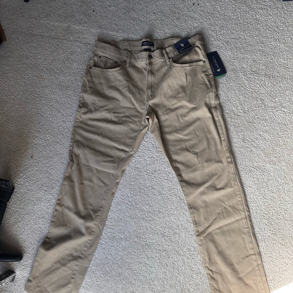 U.S. Polo Assn. Men's Khaki Chinos